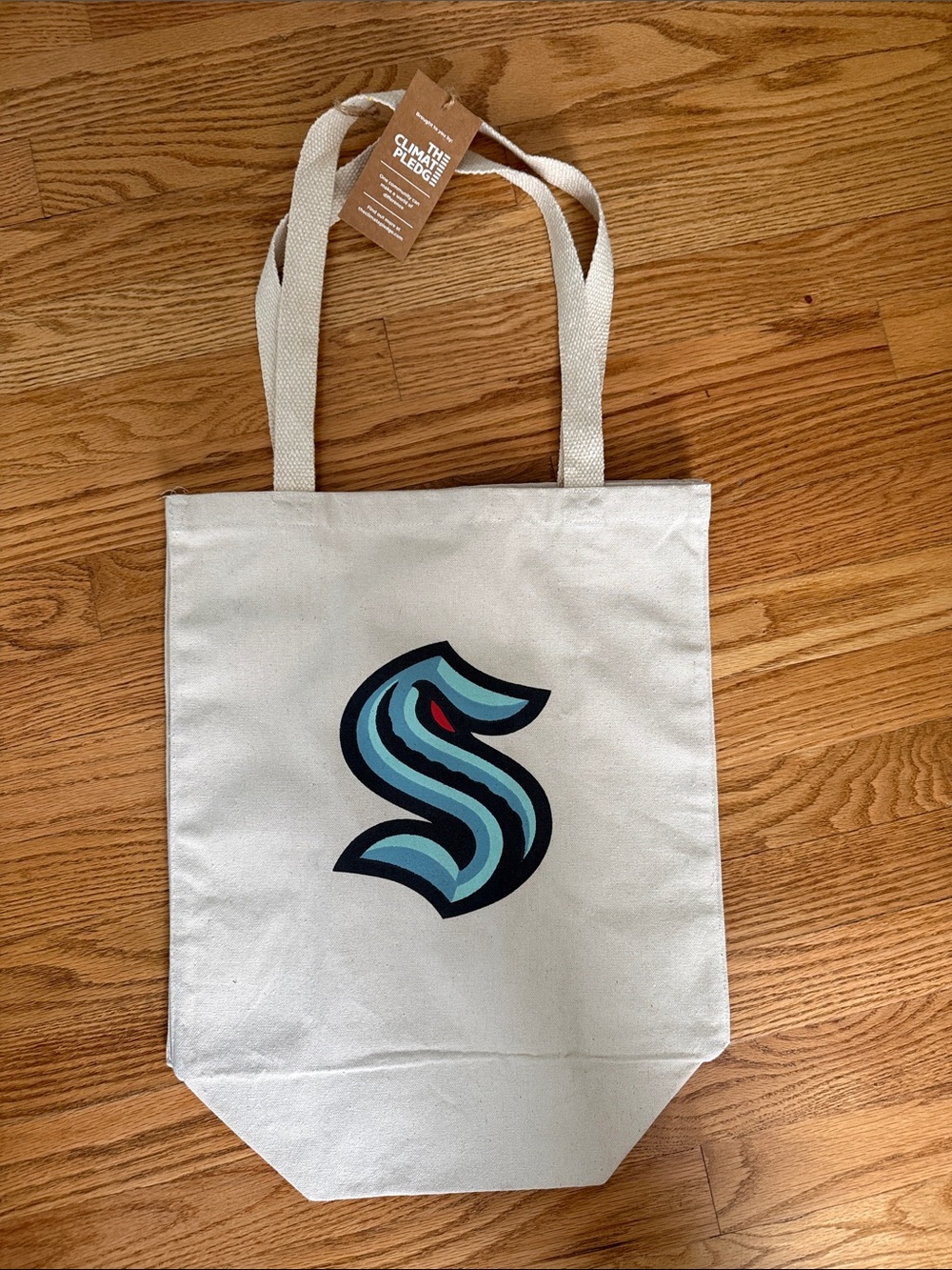 NWT Seattle Kraken Canvas Tote